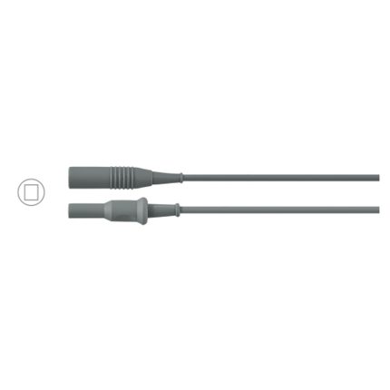 Silicone European Bipolar Cable 10' (3.0 m)