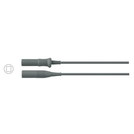 Silicone European Bipolar Cable 10' (3.0 m)
