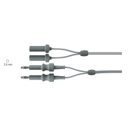 Silicone Bipolar Cable 10' (3.0 m)